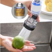 3โหมด Faucet Aerator 360 Rotatable Kitchen กำจัดคลอรีน Purify Splashproof Saving Tap Spray Water Faucet Filter