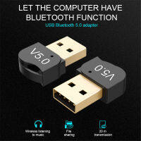 Original USB Bluetooth 5.0 Adapter Wireless Dongle Stereo Receiver Audio For TV PC Laptop