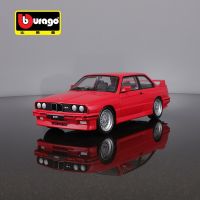 Bburago 1:24 BMW M3 (E30) 1988โมเดลรถอัลลอยรถหรูรถ Diecast ของเล่นโมเดล