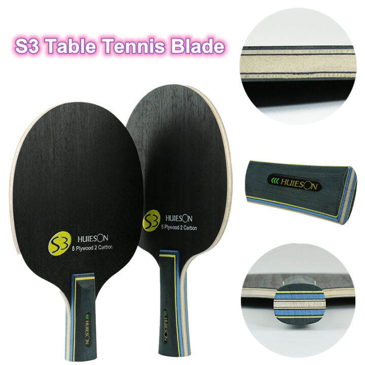 huieson-professional-fine-handle-carbon-table-tennis-racket-blade-7-ply-technology-synthetic-wood-ping-pong-paddle-blade-s3