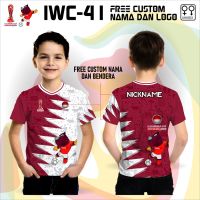 World Cup Jersey u20 2023 Children Indonesian National Team Shirt u20 Football Shirt custom Flag