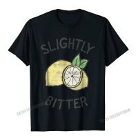 Slightly Bitter Shirt Lemon Quote Funny Vintage Tee Camisas Men Cotton Tops &amp; Tees For Men Letter T Shirts Casual Prevailing