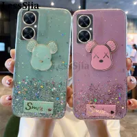 เคสมือถือสำหรับฝาหลัง VIVO Y27รูปดาวพระจันทร์ซิลิโคนนิ่มใสเรืองแสงลายการ์ตูนหมีสำหรับ VIVO Y27เคสใส่โทรศัพท์