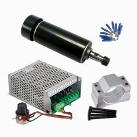 【hot】☑☍۩ 500W Spindle 100VDC 0.5KW ER11 Collet Set Chuck 52MM Clamps Supply Speed Governor Motor Machine