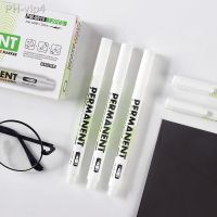 1 Pcs White Marker Pen Oily Waterproof Plastic Gel Pen for Writing Drawing White DIY Album Graffiti Pen Stationery for Notebook