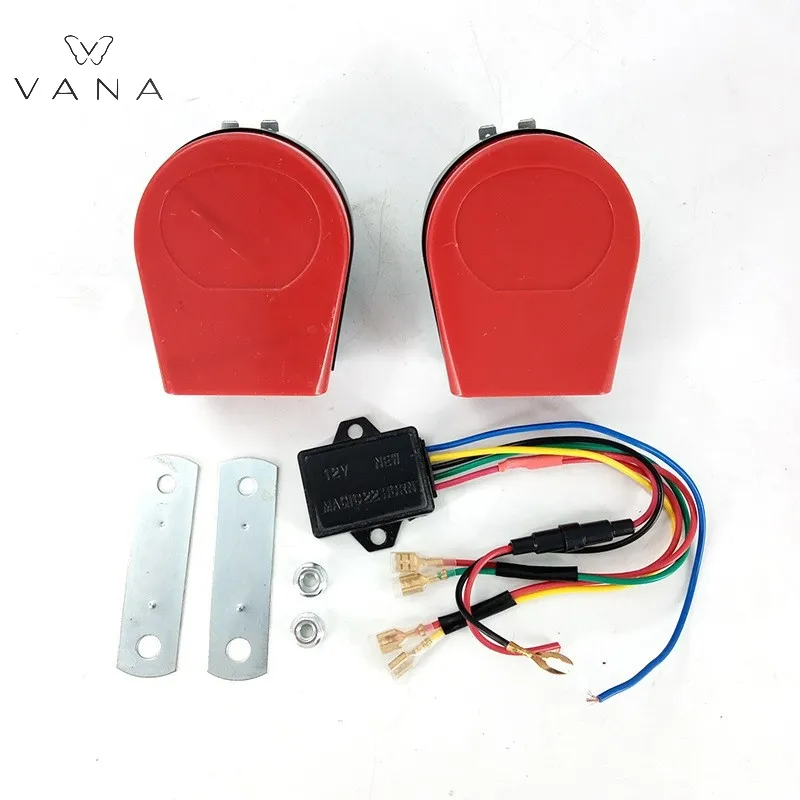 VANA Car Multi-tone Electric Modified Echo Whistle Snail 510/410Hz | Lazada PH