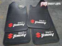 บังโคลนรถยนต์ ลาย JIMNY JAPAN (เฉพาะแผ่น 2คู่ หน้า-หลัง)