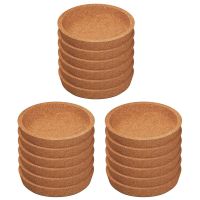 18 Pack Cork Coasters, 4 Inch Absorbent Heat Resistant Round Cork Coasters for Most Kind of Mugs in Office or Home