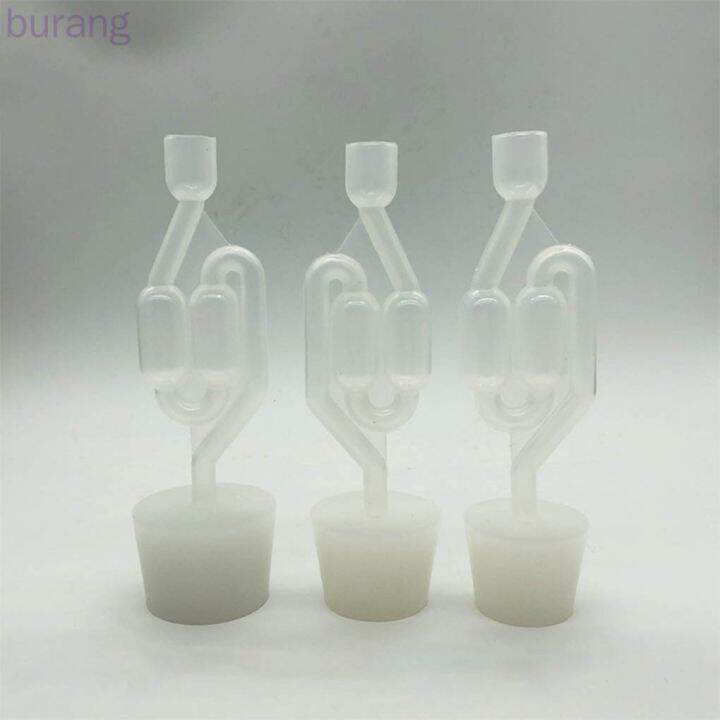 Wine Bottle Airlock Homebrew Air Lock Bubble Grommet Oneway Exhaust