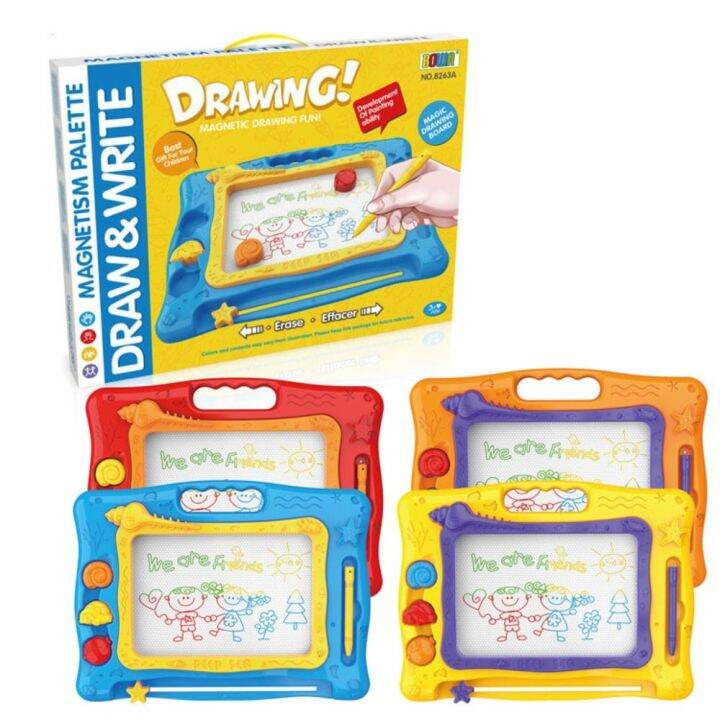 JOY TOY Erasable Kids Drawing Toys Birthday Gift Sketch Pad Educational