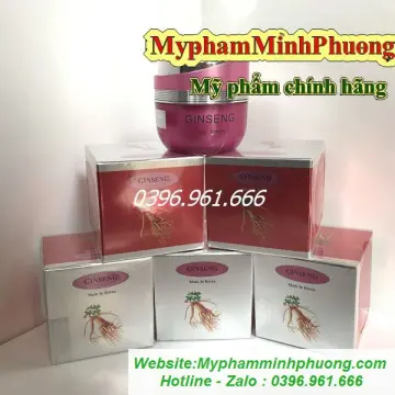 Những thành phần chính trong kem trị nám nhân sâm Hàn Quốc giúp làm trắng da?
