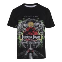 Kids Boys  Jurassic WorldT-Shirt  Crew Neck Jurassic Park Student Daily Top 4-14 Years