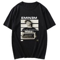 【ใหม่】ตลก Eminem เสื้อยืดผู้ชายฮิปฮอปขนาดใหญ่เสื้อยืดหลวม U Nisex ฤดูใบไม้ผลิฤดูร้อนย้อนยุคฮาราจูกุเสื้อยืดชาย Kawaii แขนสั้น