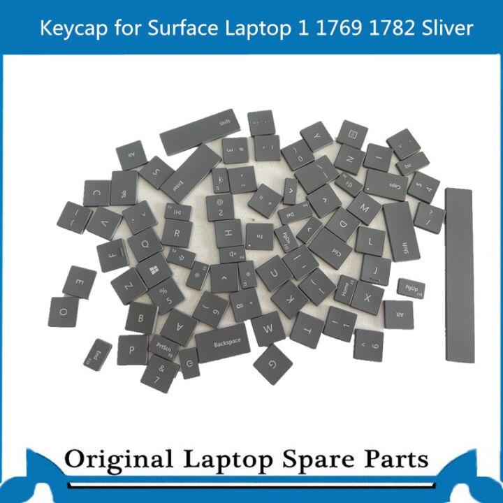 ฝาครอบกุญแจ-microsoft-surface-laptop-1-2-1769-1782ของแท้สีเงินภาษาอังกฤษ-us