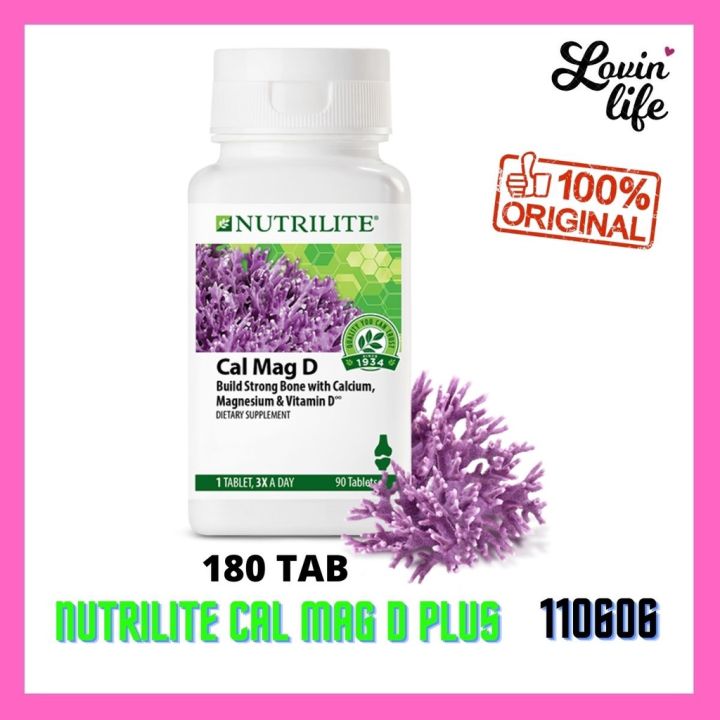 Platinum Seller Ready Stock Nutrilite Cal Mag D Plus Calcium For