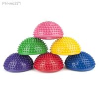 16cm Practical Massage PVC Hemisphere Half Fit Ball Yoga Ball Gym Pilates Fitness Balancing Ball