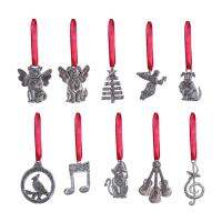 Metal Christmas Tree Ornaments Metal Angel Ornaments Durable Art Christmas Tree Hang-on Decor for Bedroom Living Room Christmas Winter Holiday Decoration latest