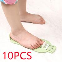 10PCS Kid Infant Foot Measure Gauge Shoes Size Measuring Ruler Tool Early Educational Learning Toddler Infant Shoes Fittings