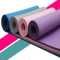 183X60ซม. เสื่อโยคะ Anti-Skid กีฬาฟิตเนส Mat Comfort Foam Yoga Matt สำหรับออกกำลังกาย Pad ผู้หญิงกีฬาโยคะยิมนาสติกพิลาทิส Mats