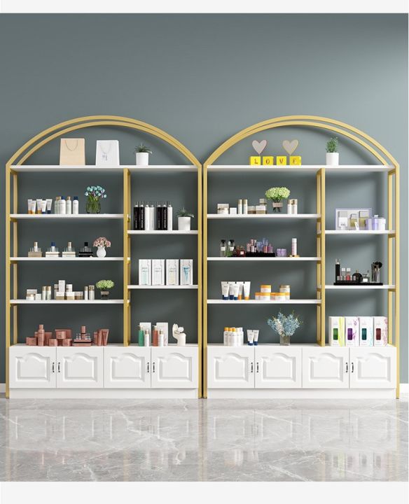 ชั้นวางของ-ชั้นวาง-ชั้นวางโชว์-ชั้นวางโชว์สินค้า-ตู้โชว์สินค้า-ร้านเสริมสวย-ตู้โชว์-product-display-shelf