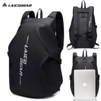 Waterproof Oxford Cloth Motorcycle Backpack Helmet Large Capacity Laptop Motorcycle Bag Motorbike Traveling Package Luggage Bags