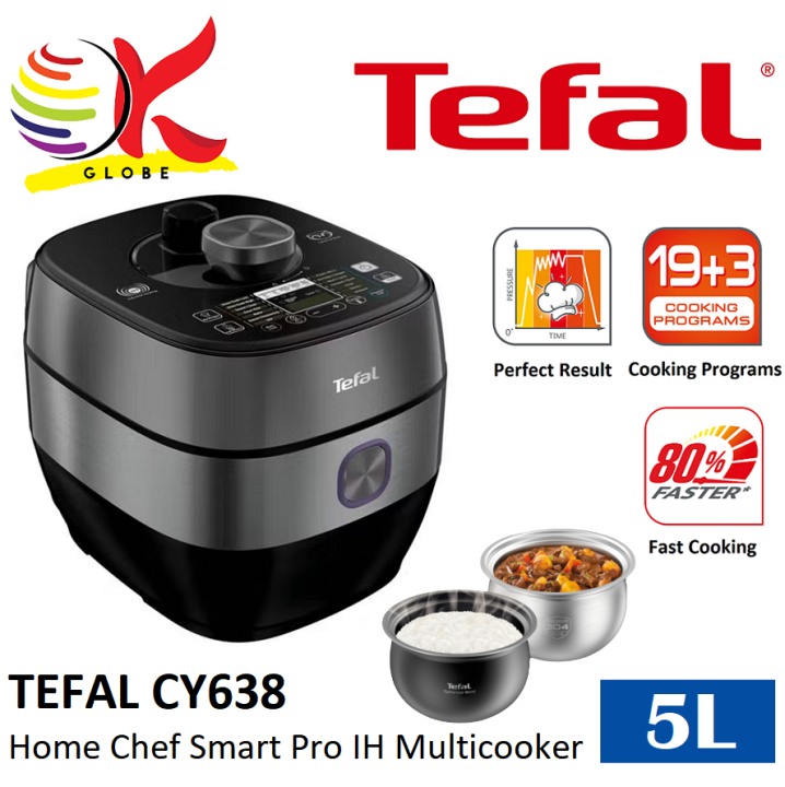 TEFAL CY638 (CY638D) 5L HOME CHEF SMART PRO IH MULTICOOKER PRESSURE