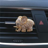 Elephant Car Air Conditioner Outlet Perfume Clip Interior Decoration