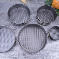 Removable Bottom Non-Stick Metal Bake Mould Round Cake Pan Bakeware Carbon Steel Cakes Molds cake baking pans baking tray