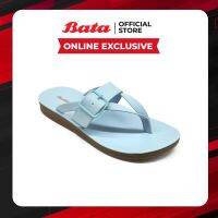 Online Exclusive Bata บาจา รองเท้าแตะลำลอง รองเท้าแฟชั่น ดีไซน์เก๋ สำหรับผู้หญิง รุ่น CAROL สีชมพู 5805045 สีดำ 5806045 สีน้ำเงิน 5809045