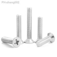 20pcs M3 M4 M5 M6 5/10/16/20/25/30mm A2-70 304 stainless steel cross countersunk head screws