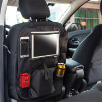 Car Auto Seat Back Bag Organizer Holder Multi-Pocket Travel Storage Hanging Bag Pocket Storage Kick Mat