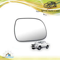 เนื้อเลนส์กระจก ข้าง ขวา Rh ใส่ Toyota Hilux Vigo Right Wing Side Door Mirror Glass Len Hilux Vigo Mk6 Toyota 2005-2014 Toyota  Aftermarket Parts Hilux Vigo Mk6 ปี2005-2014 มีบริการเก็บเงินปลายทาง