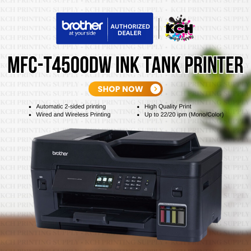 Brother MFC-T4500DW Ink Tank Printer | Lazada PH