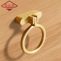 AOBT cincin antik antik antik pegangan lemari gaya Tiongkok kamar tidur kenop laci lemari pakaian menarik pintu furnitur perangkat keras