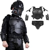 Tactical Military Armor Suit Set Outdoor Multi Detachable Vests for Hunting Airsoft Shooting CS Wargame Protective Equipment