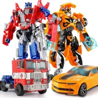 【CW】 Top Sale 19.5cm Model Transformation Car Action toys Figure BEST For Education Children 7.5 quot;