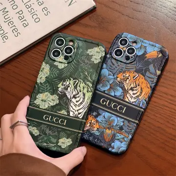 Gucci Tiger Wolf iPhone 14 Pro Max Clear Case