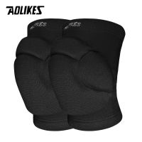 [Rear Waves] AOLIKES 1คู่หนารองเข่าวอลเลย์บอล ExtremeKneepad รั้งสนับสนุน DancingElastic ป้องกันเข่า