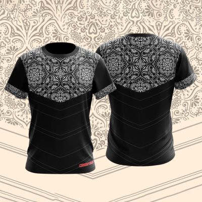 BACA DESCRIPTION BATIK DESIGN Fresh Design Sublimation T-shirt Jersey /Microfibre Mini Eyelet