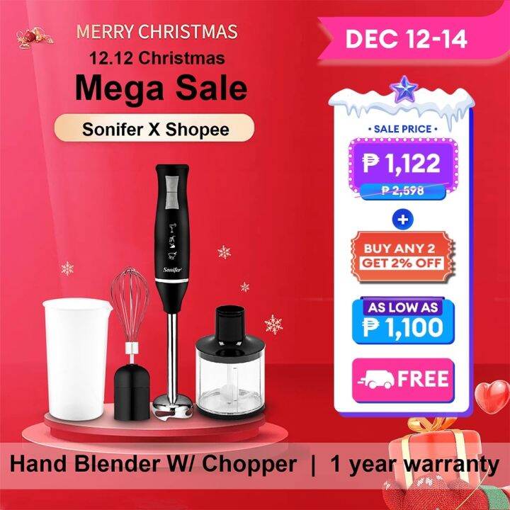 Sonifer hand blender baby food processor electric hand mixer meat