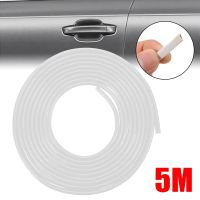 【hot】 1pc 5M Car Door Rubber Scratch Protector Moulding Strip Protection Strips Anti-rub Car-styling