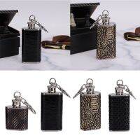 【CW】 1/2 Oz Hip Flask With Keychain Alcohols Whiskey Screw Cap Drinkware