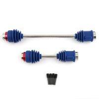 Metal Steel Center Driveshafts CVD 5151R with Dust Boots for 1/10 Traxxas E-Maxx Emaxx Accessories Kit 2