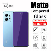 ปกป้องหน้าจอกระจกเทมเปอร์แสงสีฟ้าอ่อนสีด้านสำหรับ Redmi Note 12 4G 12T 12S 12S 12 Pro 5G 11S 11 11T Pro + Note 10S 10S 10 Pro 9G 4 S 9S 9T 9 Pro Max 8 7 Pro