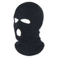 Headgear hat man cycling warm winter hood winter wind cold black motorcycle helmet whole face mask