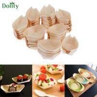 Dolity 100x ถาดเสิร์ฟซูชิกล่องใส่อาหารเรือสำหรับคาเฟ่ร้านอาหารห้องครัว