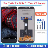 ทดสอบสำหรับ Nokia 2โวลต์ la C2 Tava C2 Tennen TA-1218จอแสดงผล LCD ที่มีหน้าจอสัมผัส Digitizer สมัชชาเต็มรูปแบบด้วยเครื่องมือซ่อมแซม