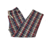 Uni Cotton Plaid Spring Summer Mens Sleep Bottoms Pajamas Bottoms Sleepwear Pants Pajamas for Sleeping Man Pyjamas Home Wear