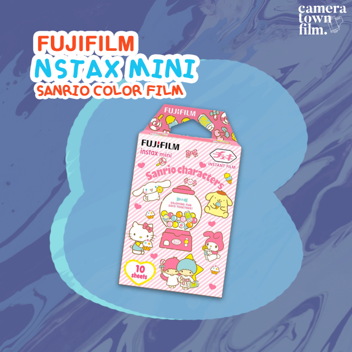 ฟิล์มโพลารอยด์-fujifilm-instax-mini-sanrio-color-film