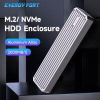20Gbps USB3.2กล่อง HDD 2000เมกะไบต์/วินาที M.2แบบพกพาเคส SSD รองรับ NVMe SATA Protocol Hardisk Feona
